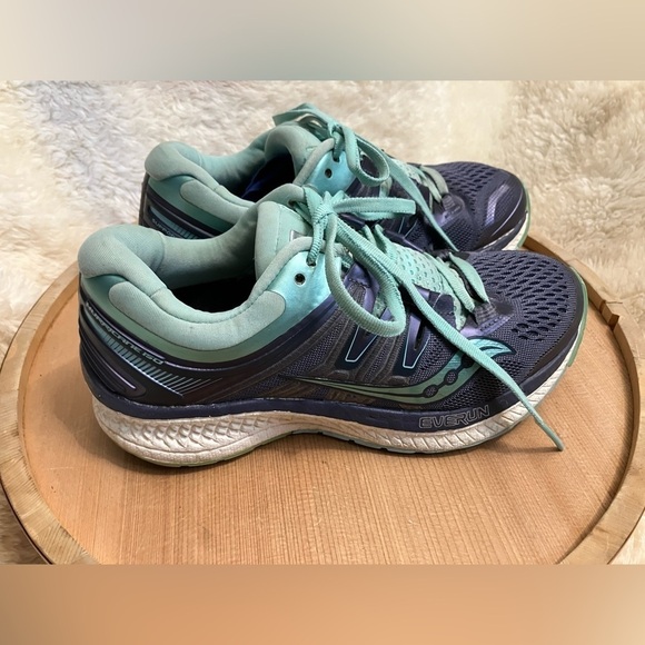 Saucony Womens Everun Hurricane ISO Running Sneakers Shoes Size 5 - Picture 3 of 10